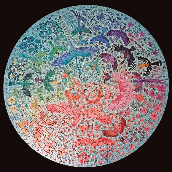 Elena Essex Bird Paradise Jigsaw Puzzle, 1000 Pieces - Picture 2 of 6